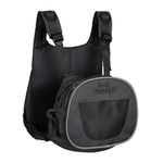 Fox Rage Chest Pack 28 x 12 x 23 cm – Fishing Bag, Bag for Fishing Accessories, Artificial Bait Bag, black