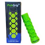 PickGrip Pickleball Paddle Enhanced Grip Bonus Overgrip Shock Absorbing Comfort Control Anti Fatigue Replacement Vibration Dampening Tennis Elbow Performance Handle