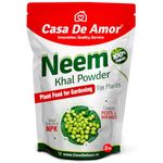 Casa De Amor Neem Cake Powder Organic Plant Food and Pest Repellent for Plants (Also Known Neem Khal Powder) (2 KG)