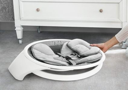 Munchkin Electric Baby Swing – White, Soothing Motion for Infants