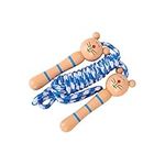 SUPVOX 2 Pcs Skipping Rope Cartoon Jumping Ropes Skipits for Kid Jump Rope Bamboo Toy Jumping Rope for Child Wooden Prize