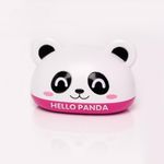 THE LITTLE LOOKERS Cartoon Soap Case Bathtub Soap Box, Soap Dish Holder for Kids, Bathroom Soap Stand, Soap Stand with Cover (Panda - Pink)