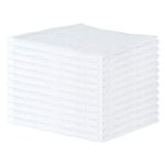 Arkwright Terry Bar Mop Towel 12-Pack | Kitchen Towels, Restaurant Cleaning Towels, Rags for Home, Kitchen, Bars (16 x 19 in.) (Solid White)