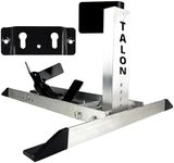Talon Motorcycle Wheel Chock with a Trailer and Garage Floor Mounting Adapter Kit