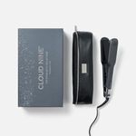 CLOUD NINE The New Wide Iron Hair Straightener Starlight Collection Grey | Variable Temperature Control | Revive Mode Mineral-Infused Plates | Digital Display 360° Swivel Cord | Shiny Sleek Results