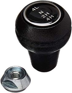 Crown Automotive 3241430K Shift Knob Kit, Black Silver