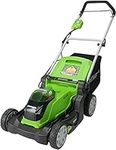 Greenworks 40V 17-Inch Cordless Lawn Mower, Battery Not Included