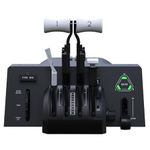 Honeycomb BRAVO LITE - compact throttle quadrant for flight simulation, clear design, compatible with MSFS 20/24