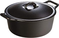 Lodge P12D3 Pro-Logic Pre-Seasoned 7-Quart Dutch Oven (Black)