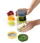 Joseph Joseph Plastic Spiro Spiralizer (Multicolour)