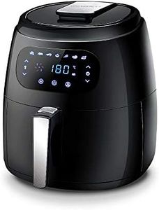 Devanti Air Fryer, 8.5L 1800W Airfryer Electric Cooker Airfryers Deep Fryers Rack Silicone Baking Basket Kitchen Oven Household Small Kitchens Appliances, LED Touch Digital Screen Dishwasher