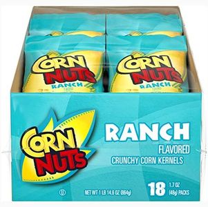 Corn Nuts Ranch Crunchy Corn Kernels (1.7 oz Bags, Pack of 18)