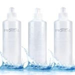 Peri Bottle for Postpartum Care - 8 oz, 3 Pack - Portable Squeeze and Medical Squirt Bottle with Lids for Perineal Wash Cleanser