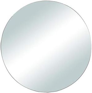 Rayher Espejo redondo para manualidades y decoración, 20 cm ø, Montaje en pared, 46453000