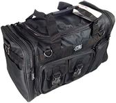 Nexpak 18" 1800cu.in Tactical Duffel Range Bag TF118 Black, Black, 18”(Width) x 11”(Height) x 9”(Depth)