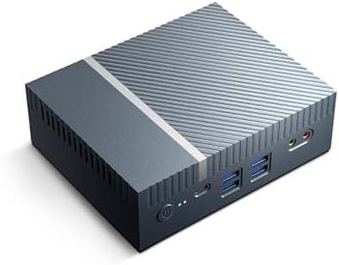 goodtico Mini PC i9 13900H 32GB DDR5 RAM 1TB PCIE 4.0 SSD 14Cores 20Threads 5.4GHz Max, Win 11 Pro Desktop Gaming Computer with Thunderbolt 4/Quad Display/2x 2.5G LAN/WiFi 6/BT 5.0/Auto Power On