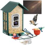 SOLIOM Bird Feeder Camera Solar Pow