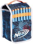 Nerf Bunkr BKN-3426 Gear 2 Go Pouch-Licenced Nerf Storage Solution for Extra Darts and Ammo Clips-Features Lightweight, Easy Access Flaps, Carry Handle and Belt Loop, 8+ Years