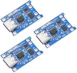 AZDelivery 3x Electronic charger TP4056 micro USB TC-1A 18650 TP4056 charging module | Charger for lithium ION battery | Charging board with protection function | Integrated module 5/10 pcs