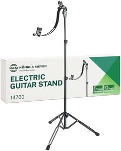 K&M Electric Guitar Performing Stand, Black