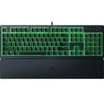 Razer Ornata V3 X - Low Profile Gaming Keyboard (Silent Membrane Switches, UV-Coated Keycaps, Durable, Spill-Resistant Design, Ergonomic Writst Rest) UK Layout | Black