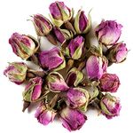 Damask Rose Bud Organic Quality - Dried Rosebud - Rosebud Edible Culinairy Food Grade 100g