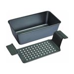 Chicago Metallic Non Stick Healthy Meatloaf Set, Grey