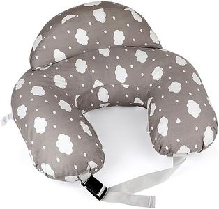 TREE.NB Nursing Pillow for Breastfeeding,Removable Cotton CoverBreastfeeding Pillows for More Support for Mom and Baby, Grey