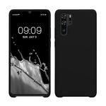 kwmobile Case Compatible with Huawei P30 Pro Case - TPU Silicone Phone Cover with Soft Finish - Black