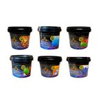 PUFF SMART Premium Herbal Flavor Brain-O-Freeze, Pan Ras, Blueberry, Zafran Pan, Orange Chill, Double Apple 100G In Each Pack (Set of 6) (100% Nicotine and Tobacco Free)