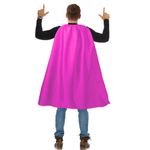 Adult Superhero Capes and Masks -Halloween Vampire Capes, Adult Capes Cosplay Costume Party, Pink, 120cm