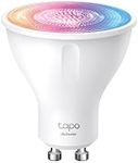 TP-Link Tapo Smart Wi-Fi Spotlight, Multicolour, White Tunable, Smart Home Security System, Energy saving, Dimmable, GU10, 3.7W, Remote Control, Schedule & Timer, No Hub Required (Tapo L630)