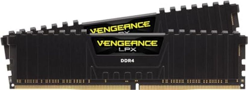 Corsair Vengeance LPX 16GB (2x8GB) DDR4 3200MHz C16 Desktop Gaming Memory Black 16-18-18-36 1.35V XMP 2.0 Supports 6th Intel® Core™ i5/i7