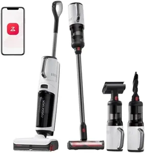 roborock Dyad Pro Combo Wet Dry Vacuum Cleaner, 5-in-1 Cordless Vacuum for Multi-Surface, 17000Pa Suction, Vanquish Wet and Dry Messes, Self-Cleaning & Drying, Perfect for Sticky Messes and Pet Hair