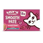 Lily’s Kitchen Smooth Paté, Complete Nutrition, Kitten Wet Food Multipack (32x85g) Trays, Tailored for Kittens, With Freshly Prepared Meat, Offal & Fish, Grain-free Recipe, With Natural Ingredients