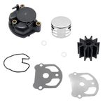 QuickMariner 18-3348 Sea Water Pump Impeller Repair Kits Replaces OMC Cobra 2.3-7.5L Stern Drives 984461 983895 984744 with Housing