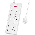 HITRENDS Surge Protector Power Stri