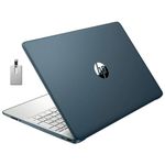 HP 15.6" FHD Business Laptop, AMD Ryzen 5-5500U, 32GB RAM, 2TB PCIe SSD, AMD Radeon Graphics, HD Webcam, Wi-Fi 5, Bluetooth, Win 11 Pro, Blue, 32GB Hotface USB Card