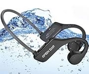 BEARTAIN Swimming Headphones Bone Conduction Headphones IP68 Waterproof Wireless Headset Bluetooth 5.3 Open Ear Sports Earphones with MP3 Player for Underwater Swimming, Running, Cycling,Hiking