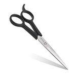 6" Hairdressing Scissors with Hook - Anti-Rust Barber Scissors - Hair Cutting Scissor for Hairdressers - Ergonomic Hair Scissors, Hair Dressing Scissors Sharp - Ideal for Men, Women, and Children