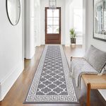 Pauwer Hallway Runner 2x8 Ft Front Door Runner Boho Carpet Runner Washable Runner Rug Non Silp Entryway Rug Indoor Entrance Floor Mat for Entryway Bedroom Kitchen