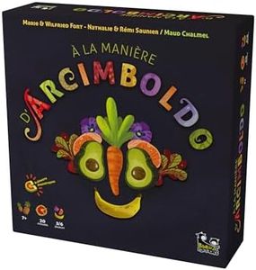 A LA MANIERE D'ARCIMBOLDO - jeu de société 7 ans et plus - amusant - utilisez votre créativité - créer des images - idéal en famille ou entre amis - en groupe - jeu d'ambiance - Blackrock Games