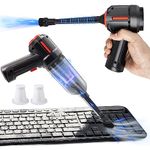 PeroBuno Computer Vacuum Cleaner, Compressed Air Duster Blower, Handheld Cordless Car Hoover, Rechargeable, Mini Keyboard Cleaner, Electric Spray air can for PC, Electronics