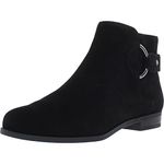 Alfani Womens Avvia Harness Almond Toe Ankle Boots Black 7 Medium (B,M)