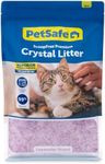 ScoopFree Premium Lavender Scent Crystal Litter, Superior Odor Control, Absorbs 5X Faster, Low Tracking for Less Mess, Lasts up to 2 Months, Lightly Scented (8 lb Bag)