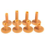 8 Pcs Tees Holder Professional Durable Rubber Tees Driving Range Different Size Set for Indoor Outdoor Practice Mat