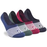 Supersox Premium Loafer Socks For Men & Women (Unisex) Design No Show Low Cut Invisible Socks With Anti-Slip Bottom For Shoes, Free Size, Multicolor (Royal Blue, Green, Maroon, Black, Cotton)