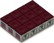 Imperial Silver Cup SC-12-WINE Chalk Dozen Box, Wine