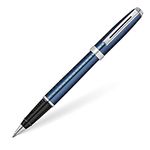 Sheaffer Prelude Deep Blue w/Horizontal Line Engraving Rollerball Pen (E1916351)