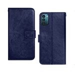 Chaapio Flip for Nokia G21 (Leather_Blue)